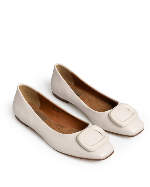 Balerina Flat Latte Con Hebilla 752C